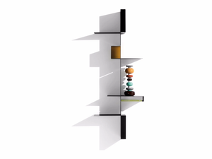 RANDOMISSIMO - Sectional floating plate bookcase _ MDF Italia